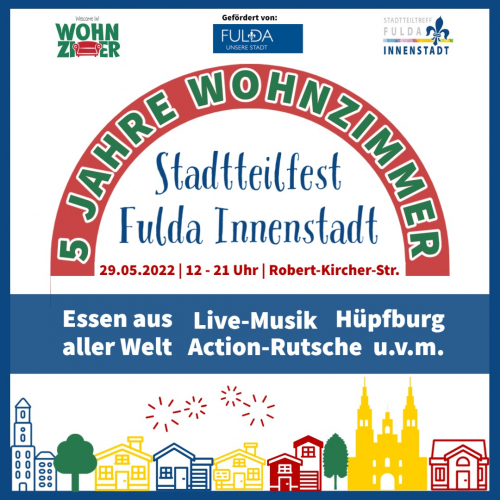 Stadtteilfest zum 5. Wohnzimmer-Geburtstag